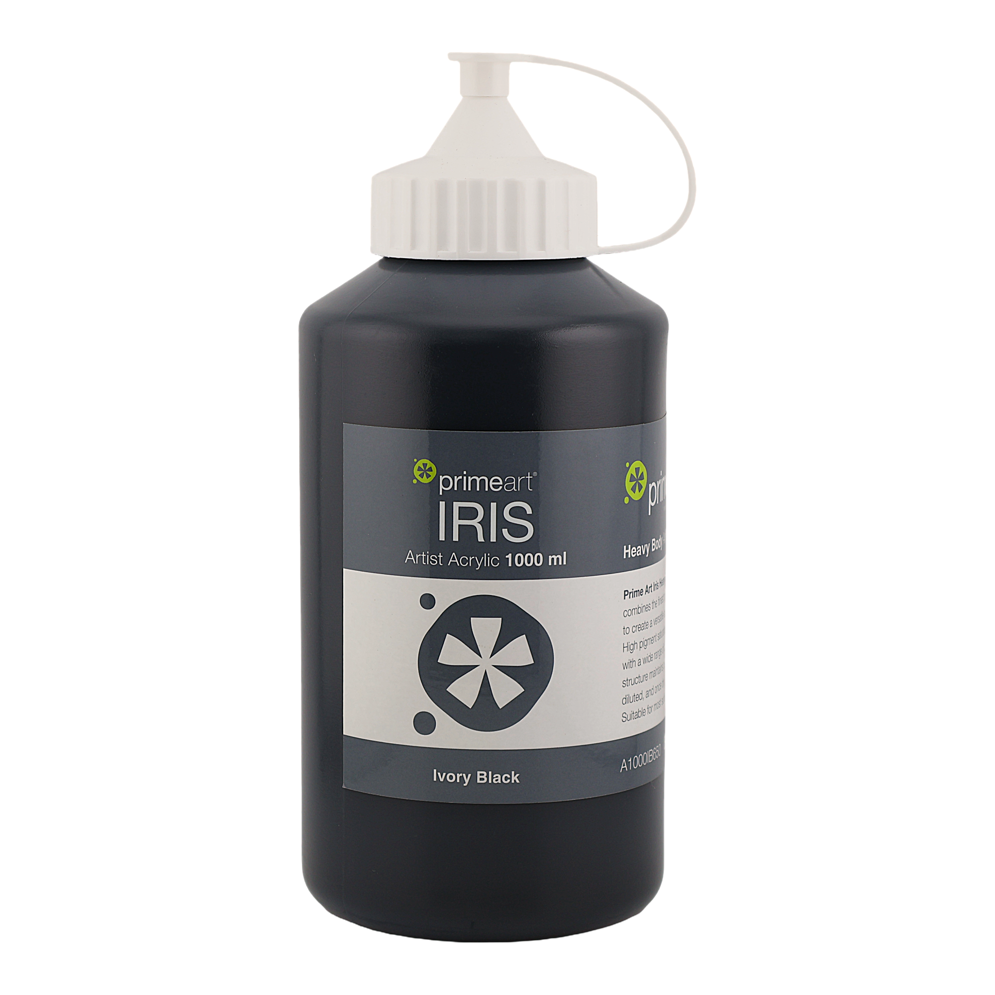 A1000ib650 Iris Acrylic 1000ml Ivory Black