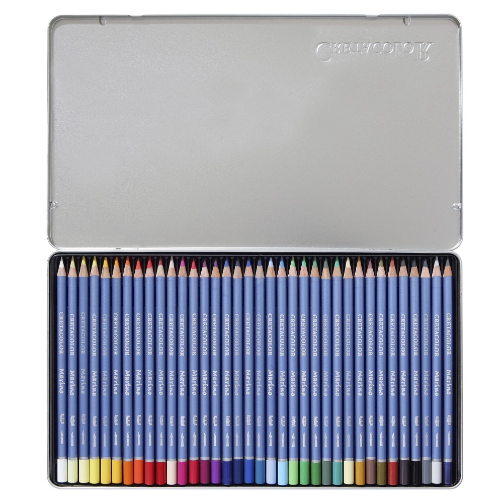 BREVILLIER'S CRETACOLOR 24 crayons de couleur aquarellables Artist