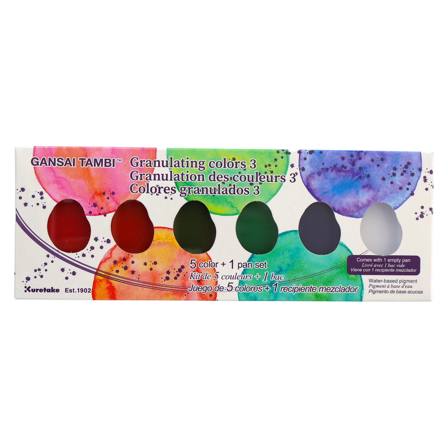 Kuretake Gansai Tambi Granulating Colours