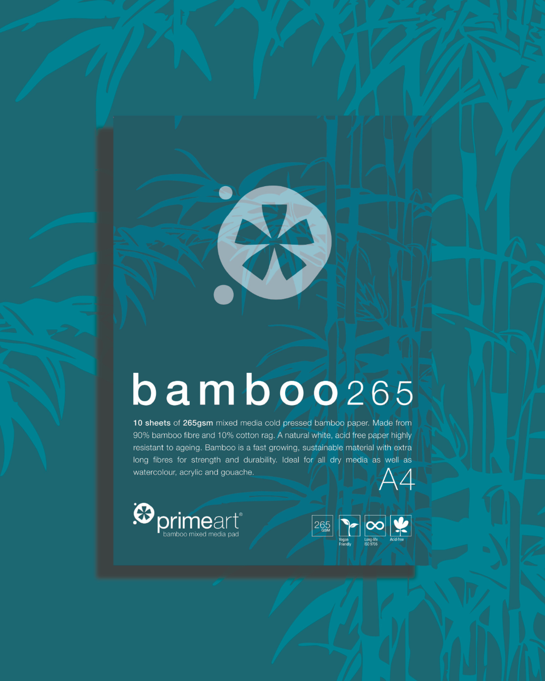 Prime Art Bamboo Mixed Media Pad 265gsm