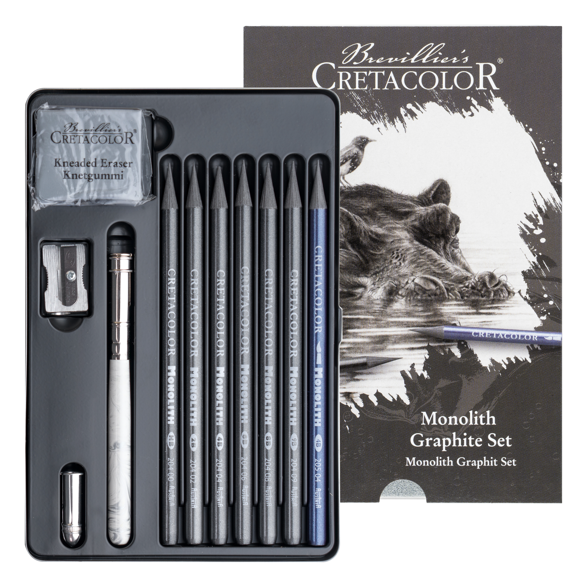 Cretacolor Monolith Graphite Set 11 Pcs