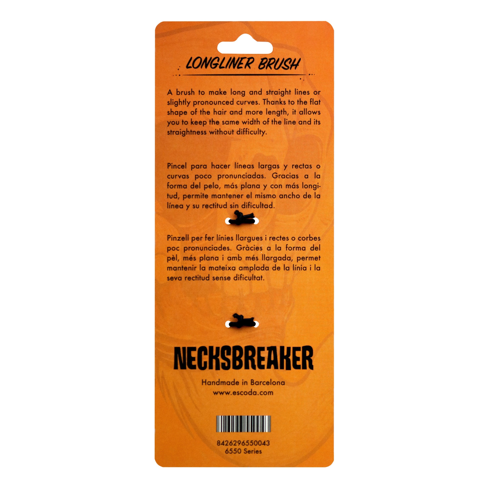 Es665500400 Escoda Necksbreaker Longliner Back