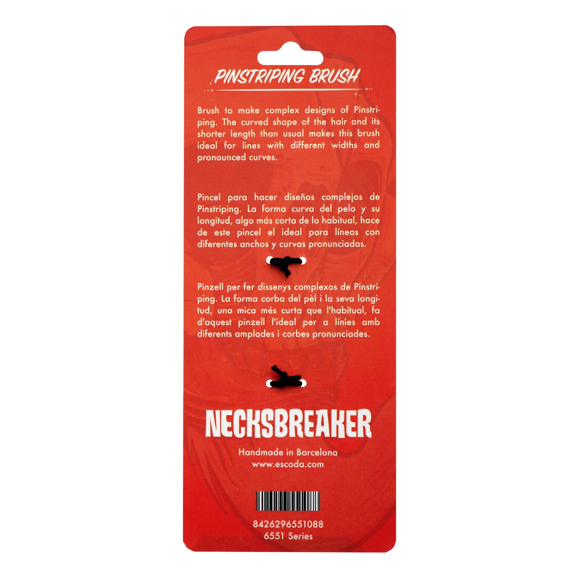Es665510800 Escoda Necksbreaker Pinstripe Back