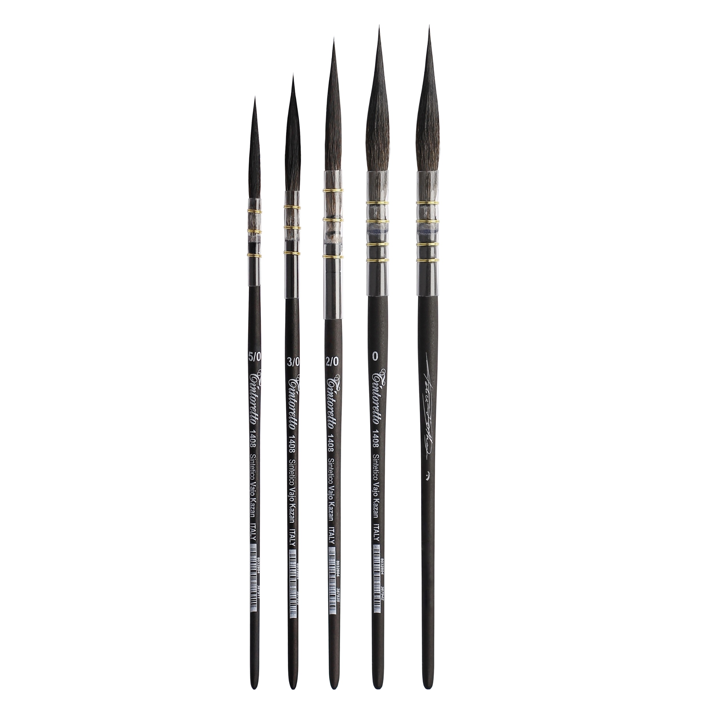 Tintoretto Feltracco Classic Mop Brushes 1408 Grouped