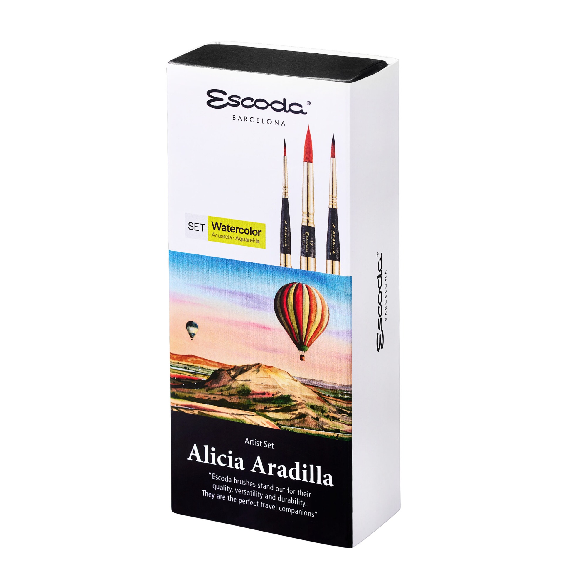 Escoda Alicia Aradella Brush Set Front